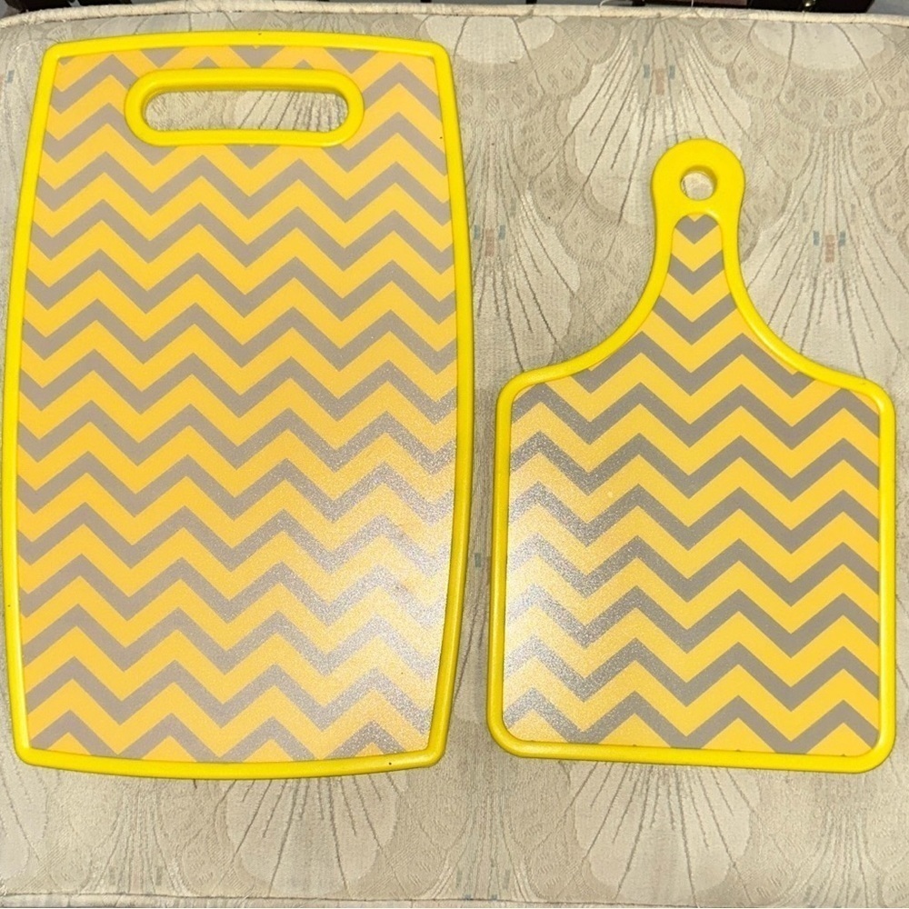 Vintage Cutting Boards for Kitchen Plastic Cutting Board Set of 2 UNUSED NOS